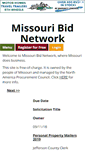 Mobile Screenshot of missouribids.com